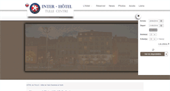 Desktop Screenshot of hotel-tulle.com